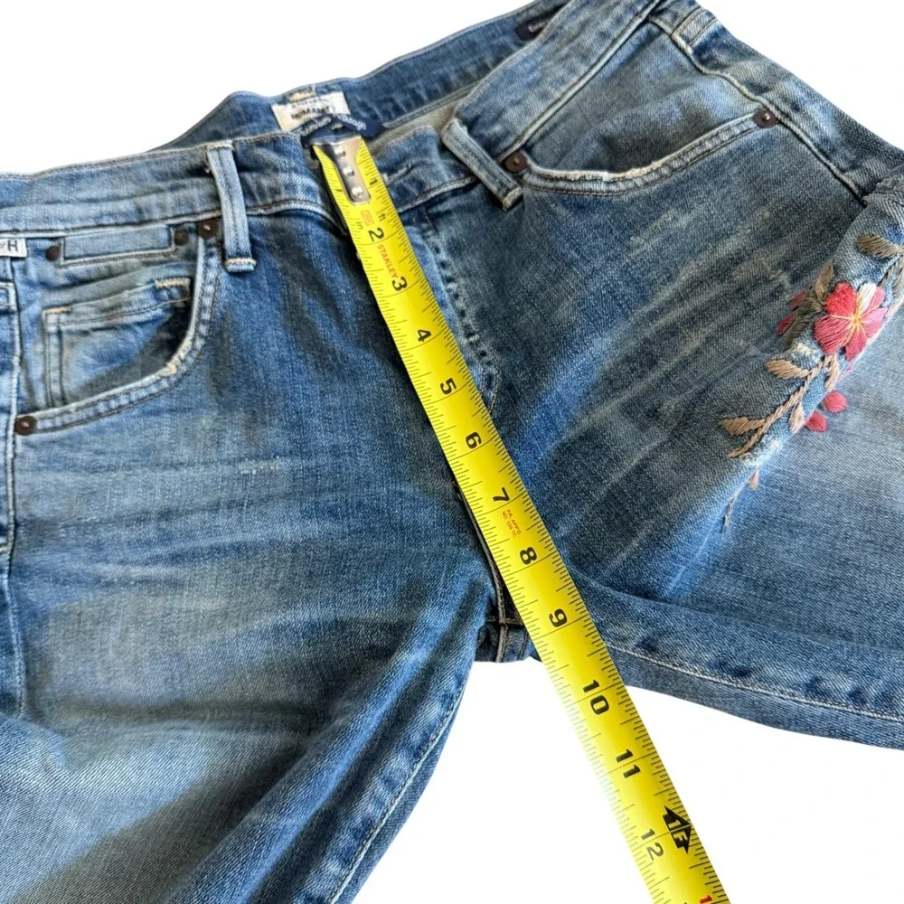 Citizens of Humanity Women's Vintage Embroidered Emerson Slim Boyfriend Jean 24